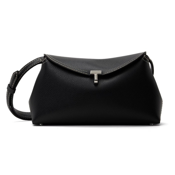 T Lock Leather Handbag - Picture 6 of 8